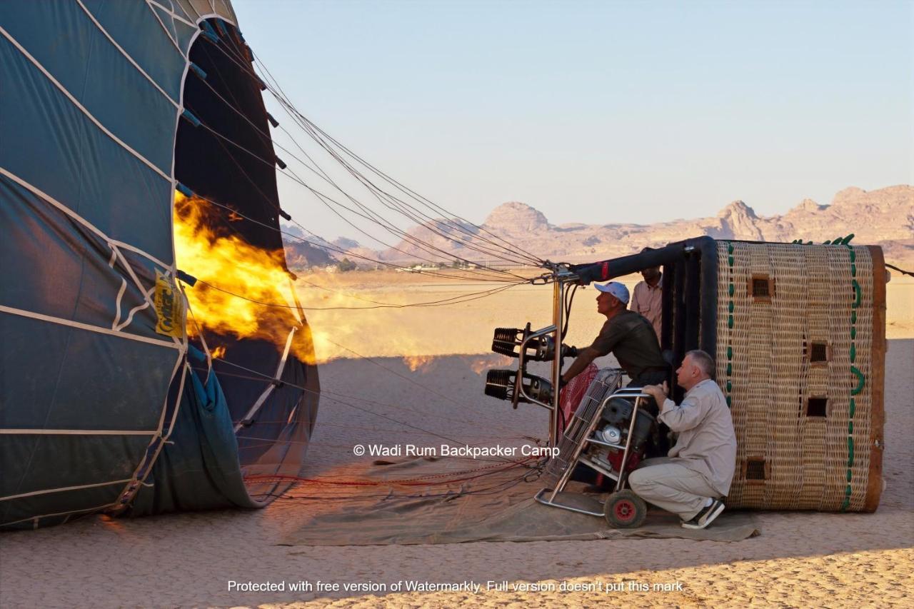 Wadi Rum Backpacker Camp Екстер'єр фото